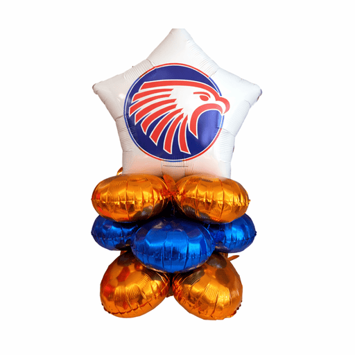 Olathe East High School Air-filled Balloon Quad 17" | 1ct