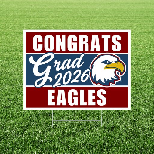 Olathe North KS Grad Yard Sign 18x24" | 1ct