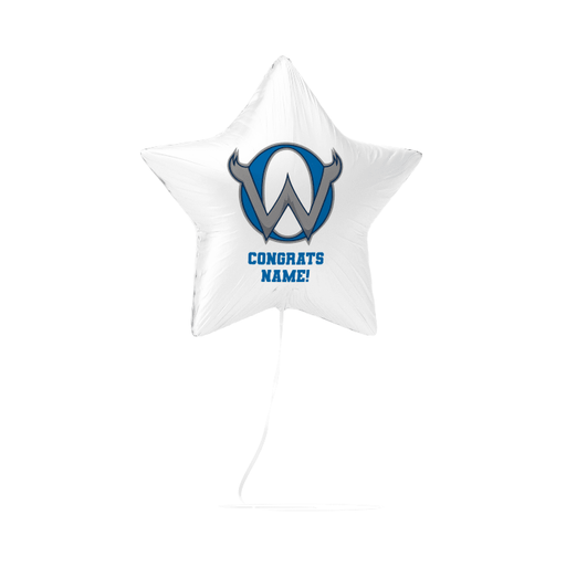 Olathe West High School Custom Congrats Balloon 17" | 1ct (4ct Min)