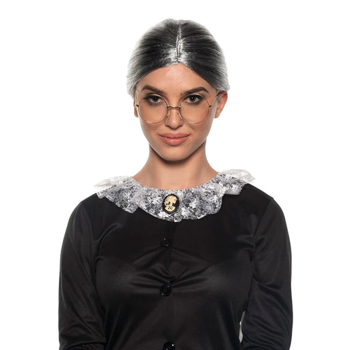 Old Lady Bun Adult Costume Wig | 1 ct - Zurchers
