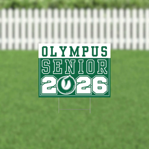 Olympus UT 2026 Senior Yard Sign | 1ct - Zurchers