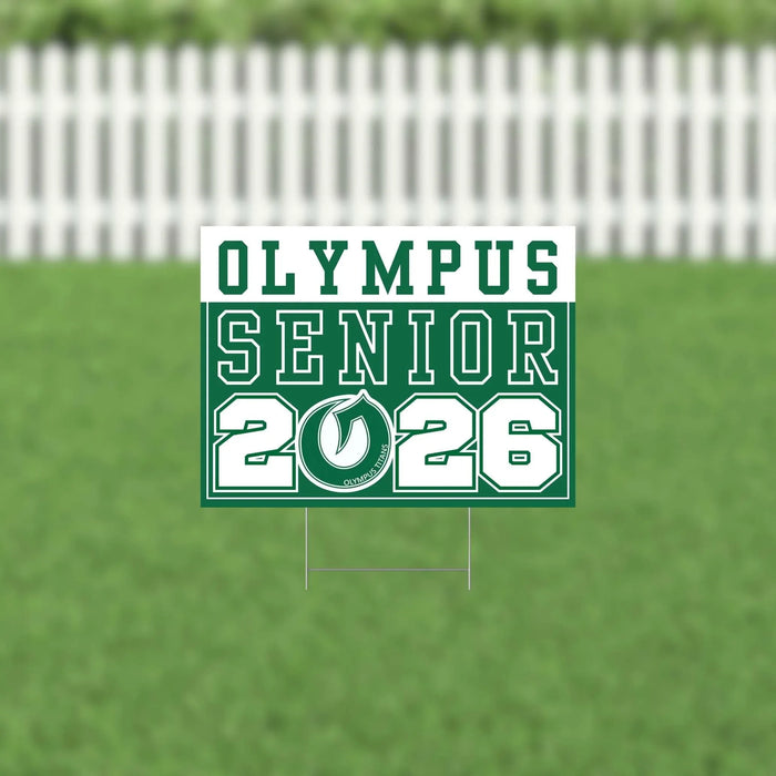 Olympus UT 2026 Senior Yard Sign | 1ct - Zurchers