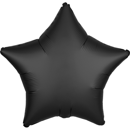Onyx Satin Star Balloon, 18'' | 1 ct - Zurchers