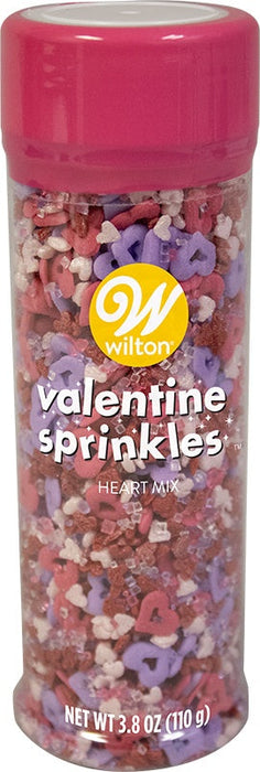 Valentine's Open Heart Sprinkles Mix 4oz | 1ct