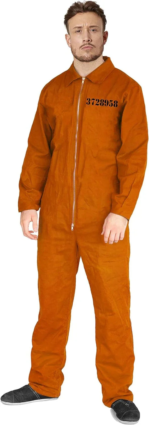 Orange Jumpsuit Costume Small | 1ct - Zurchers