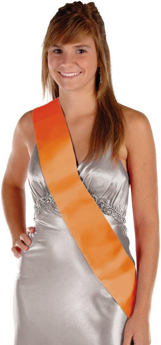 Orange Satin Sash | 1 ct - Zurchers