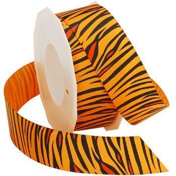 Orange Tiger Grosgrain Ribbon .875 | 5yds - Zurchers
