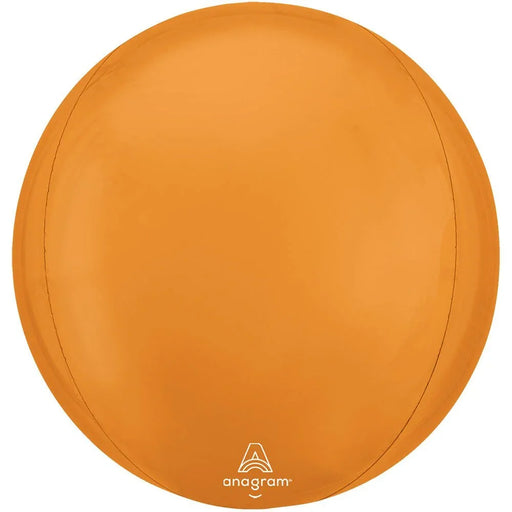 Orbz Vibrant Orange Balloon, 15" | 1 ct - Zurchers