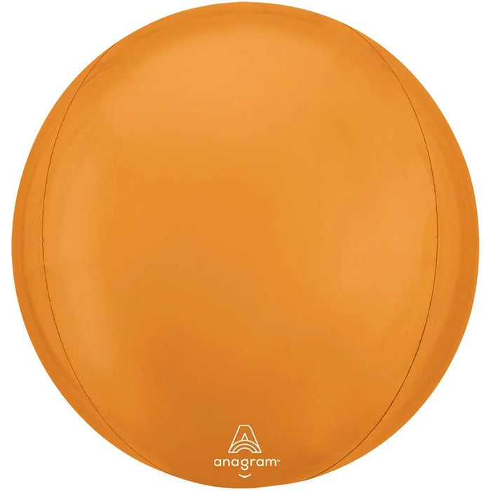 Orbz Vibrant Orange Balloon, 15" | 1 ct - Zurchers