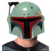 This Star Wars Boba Fett Half Mask Adult is a must-have for Star Wars fans. The accurate likeness of the iconic bounty hunter's helmet will make any costume complete. This durable mask is made from plastic and features an adjustable strap for the perfect fit. Get ready to become the ultimate Star Wars fan with this Boba Fett Half Mask Adult.