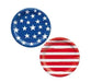 Painted Patriotic Dessert Plates 7" | 50ct - Zurchers