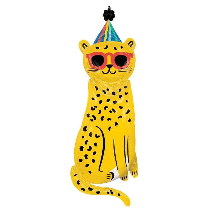 Party Animal SuperShape Mylar Balloon, Cheetah 45" | 1 ct - Zurchers