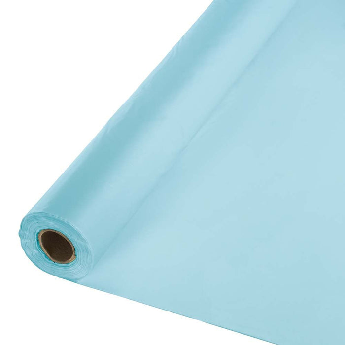 100ft Table Roll Pastel Blue - Party Supplies