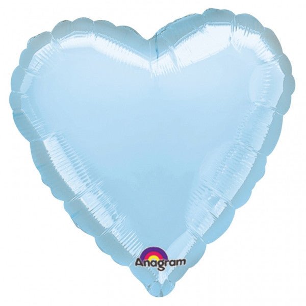 Pastel Blue Heart Mylar Balloon 18" | 1ct. - Zurchers