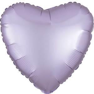 Pastel Lilac Satin Heat Mylar Balloon 18" | 1 ct - Zurchers