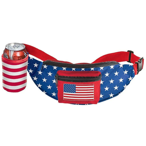 Patriotic American Flag Fanny Pack | 1 ct - Zurchers