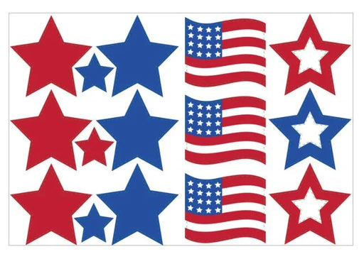 Patriotic Decor Enhancer Cutouts | 18pc - Zurchers