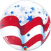 Patriotic Stars and Stripes Orbz Balloon | 1ct - Zurchers