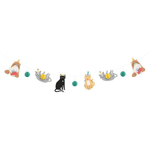 Paw Party Honeycomb Ball Garland Banner | 1ct