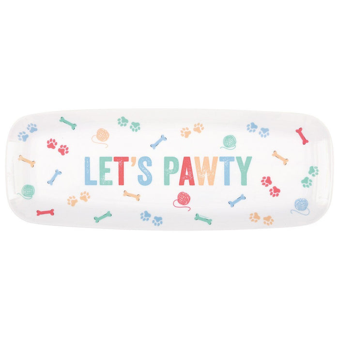 1ct Paw Party Serving Tray - Party Supplies