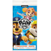 Paw Patrol tablecover packaging with cartoon characters on a blue background