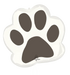 Pawsome Party Paw Print Super Shape Mylar Balloon, 22" | 1ct - Zurchers