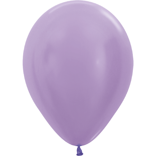 Pearl Lilac Latex Balloon w/ Helium & Hi - Float, 11" | 1 ct - Zurchers