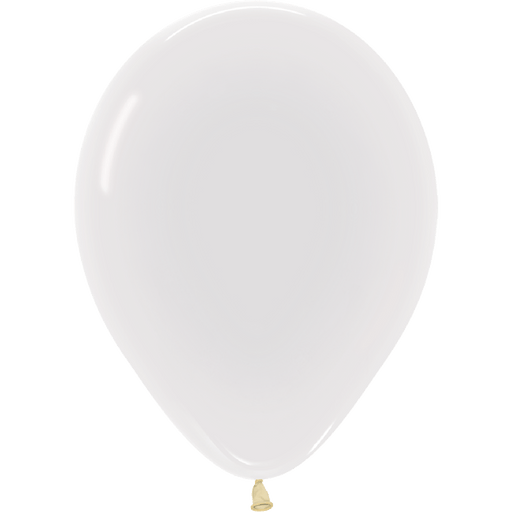 Pearl White Latex Balloon w/ Helium & Hi - Float, 11" | 1 ct - Zurchers