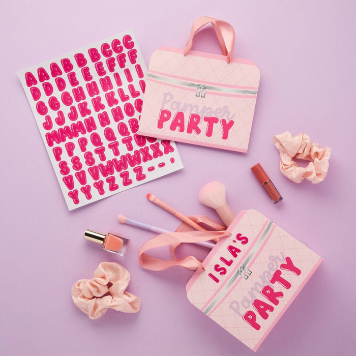 Pink Pamper Party Favor Bags | 5ct - Zurchers