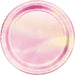 Pink Iridescent Lunch Plates 9" | 8ct - Zurchers