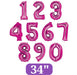 Pink Jumbo Number Balloons 34" | 1 ct - Zurchers