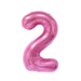 Pink Jumbo Number Balloons 34" | 1 ct - Zurchers