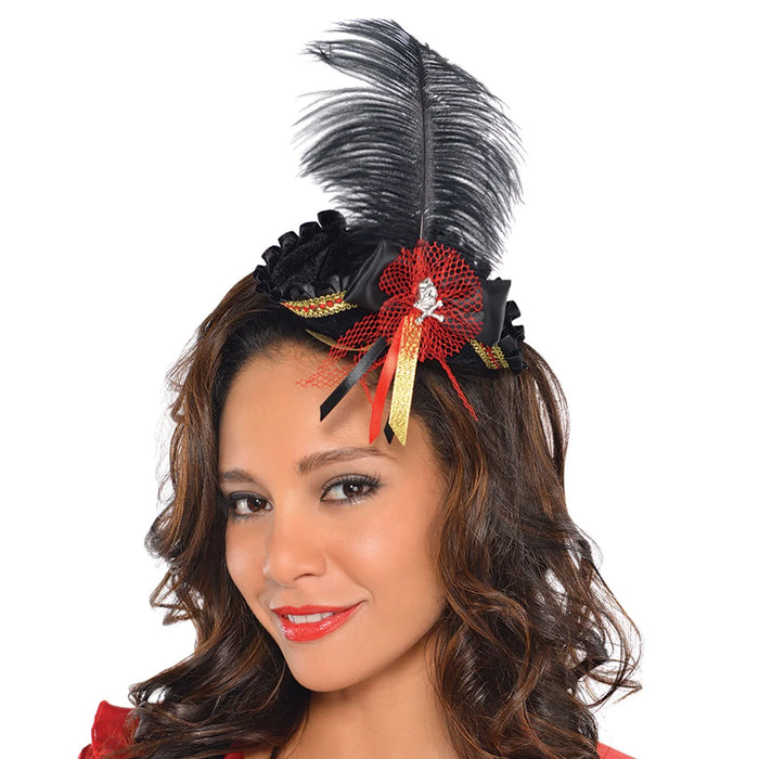 Pirate Mini Tricorn Hat W/Feather | 1ct - Zurchers