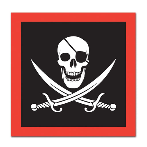 Classic Pirate Lunch Napkins | 16 ct - Zurchers