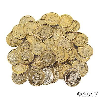 Plastic Gold Coins | 144ct - Zurchers