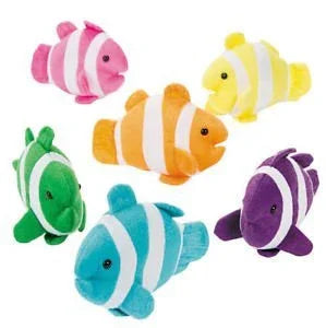 Plush Clown Fish 5" | 12ct - Zurchers