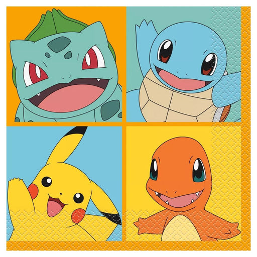 Pokémon Lunch Napkins | 16ct - Zurchers