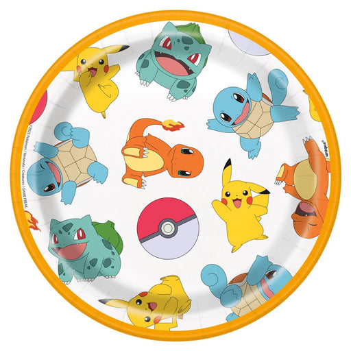 Pokémon Paper Plates 7" | 8ct - Zurchers