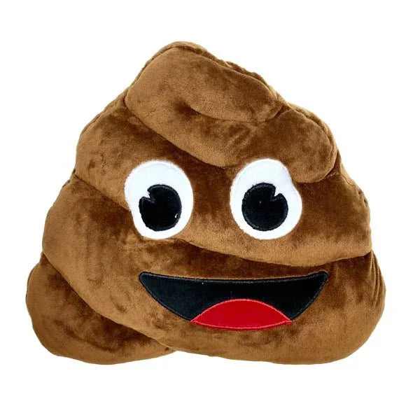 Poop Emoji Plush Pillow | 1ct - Zurchers