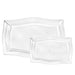 Premium Quality Heavyweight Clear Hard Plastic Serving Trays | 6 pcs - Zurchers