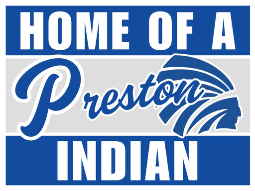 Preston High School Spirit Yard Sign 24" x 18" | 1 ct - Zurchers