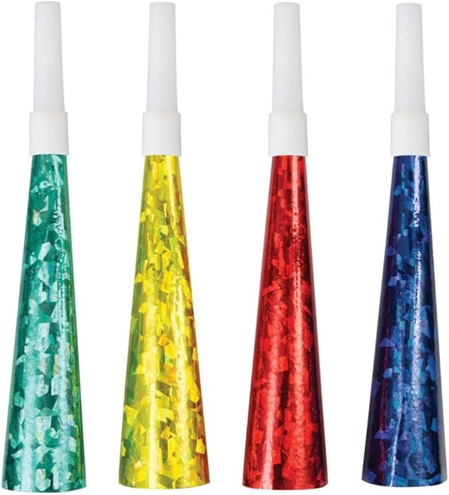 6ct Prism Horns - Party Supplies