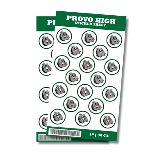 Provo High School Sticker Seal 1" | 36 ct - Zurchers