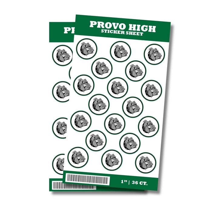 Provo High School Sticker Seal 1" | 36 ct - Zurchers