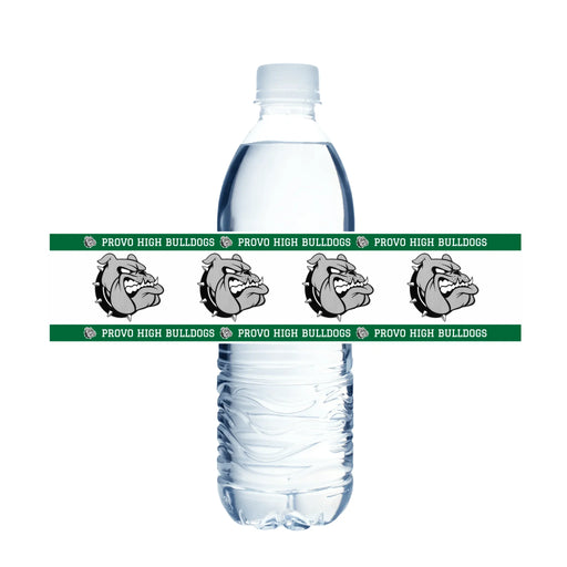 Provo High School Water Bottle Labels | 12 ct - Zurchers