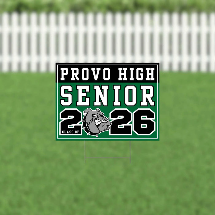 Provo UT 2026 Senior Yard Sign | 1ct - Zurchers