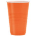 50ct 16oz Cup Orange - Party Supplies