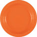 50ct 7in Plastic Plate Orange - Party Supplies