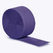 Purple Crepe Paper Streamer 81ft | 1ct - Zurchers
