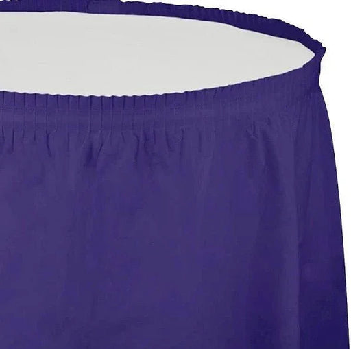 Purple Table Skirt | 1ct - Zurchers